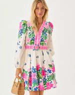 CHYANNA DRESS MULTI ENDLESS SUMMERS ENGINEERED WOVEN DRESS