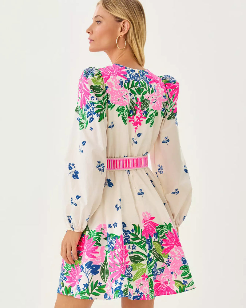 CHYANNA DRESS MULTI ENDLESS SUMMERS ENGINEERED WOVEN DRESS