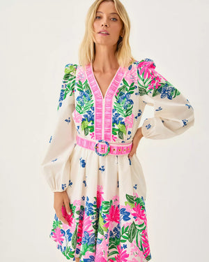 CHYANNA DRESS MULTI ENDLESS SUMMERS ENGINEERED WOVEN DRESS