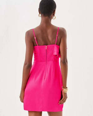 DELILA DRESS PARIGI PINK