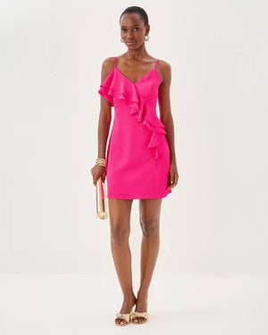 DELILA DRESS PARIGI PINK