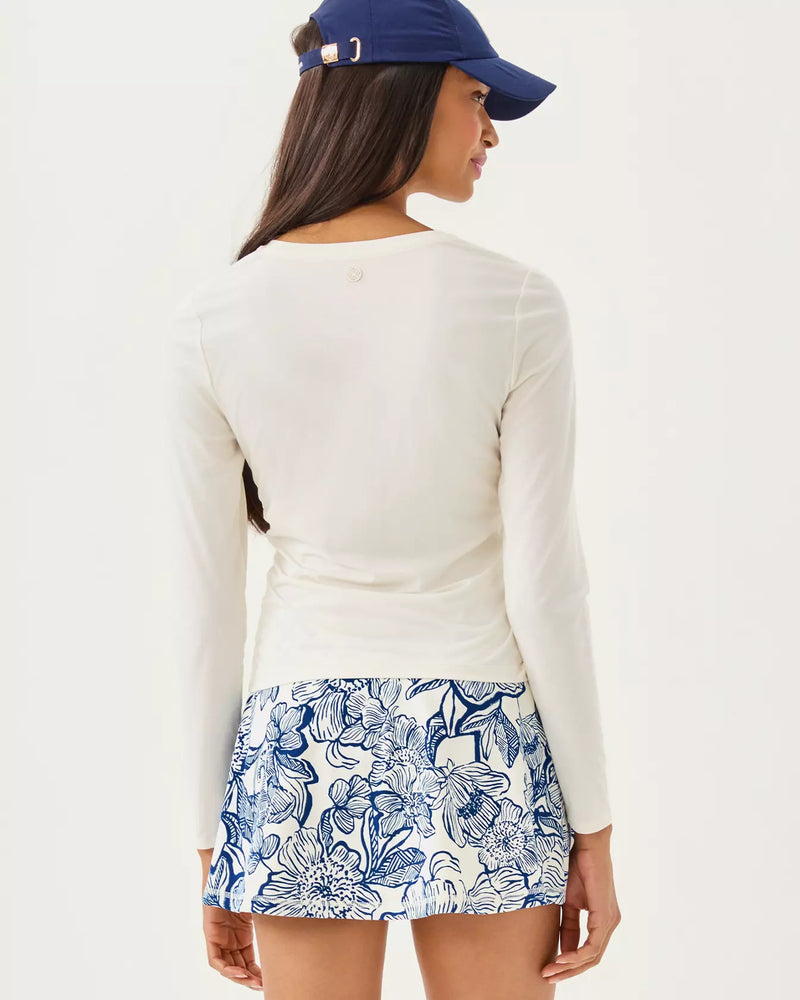 HESTON LONG SLEEVE TEE UP COCONUT