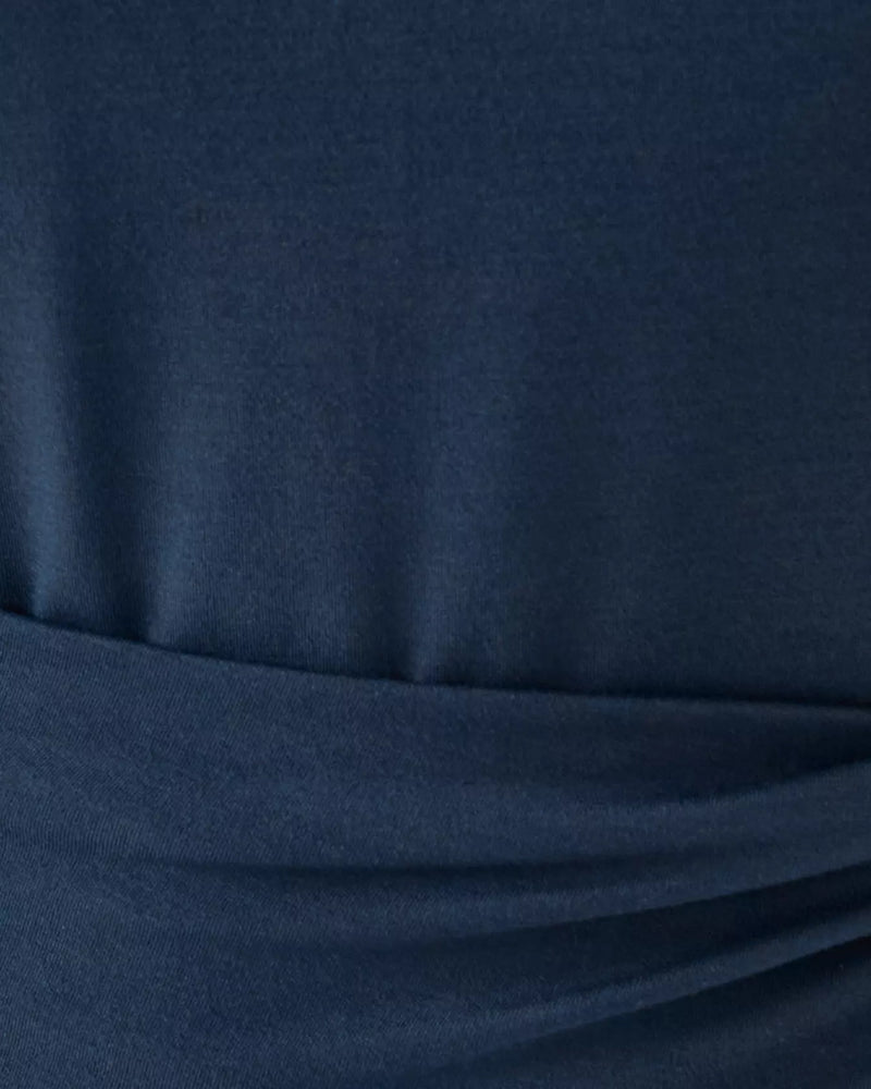 ESTELA MIDI DRESS LOW TIDE NAVY