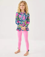 GIRLS PENELOPE TUNIC & LEGGING MULTI DAHLIA LICIOUS