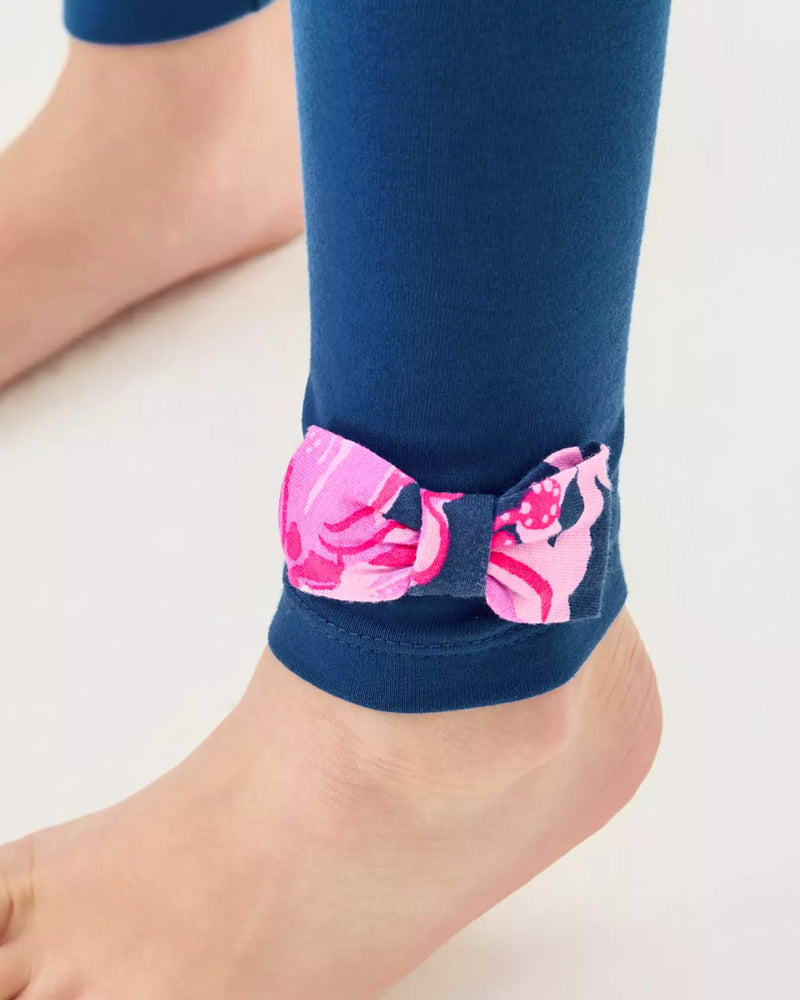 GIRLS PENELOPE TUNIC & LEGGING STARLIGHT NAVY ONCE AND FLORAL