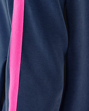 FENELLA ZIP-UP HOODIE UPF LOW TIDE NAVY