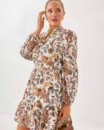 AXTON EYELET DRESS COCONUT TAKE MEOWT