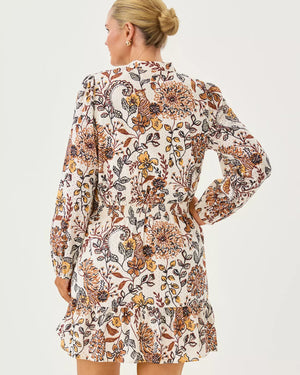 AXTON EYELET DRESS COCONUT TAKE MEOWT