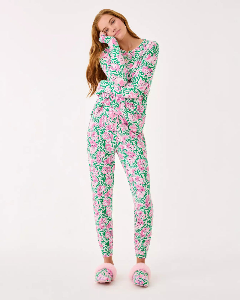 ALEXANDAR PJ TOP PINK QUARTZ PANDA N BOWS