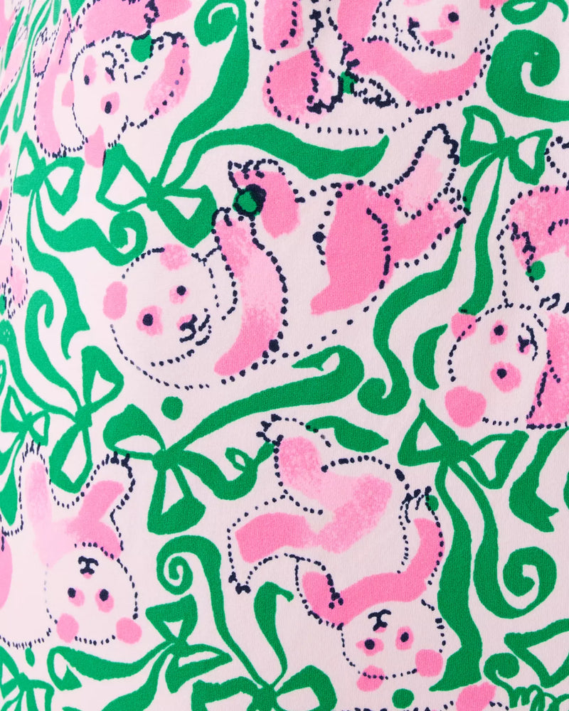 BRONA PJ SLEEPDRESS PINK QUARTZ PANDA N BOWS