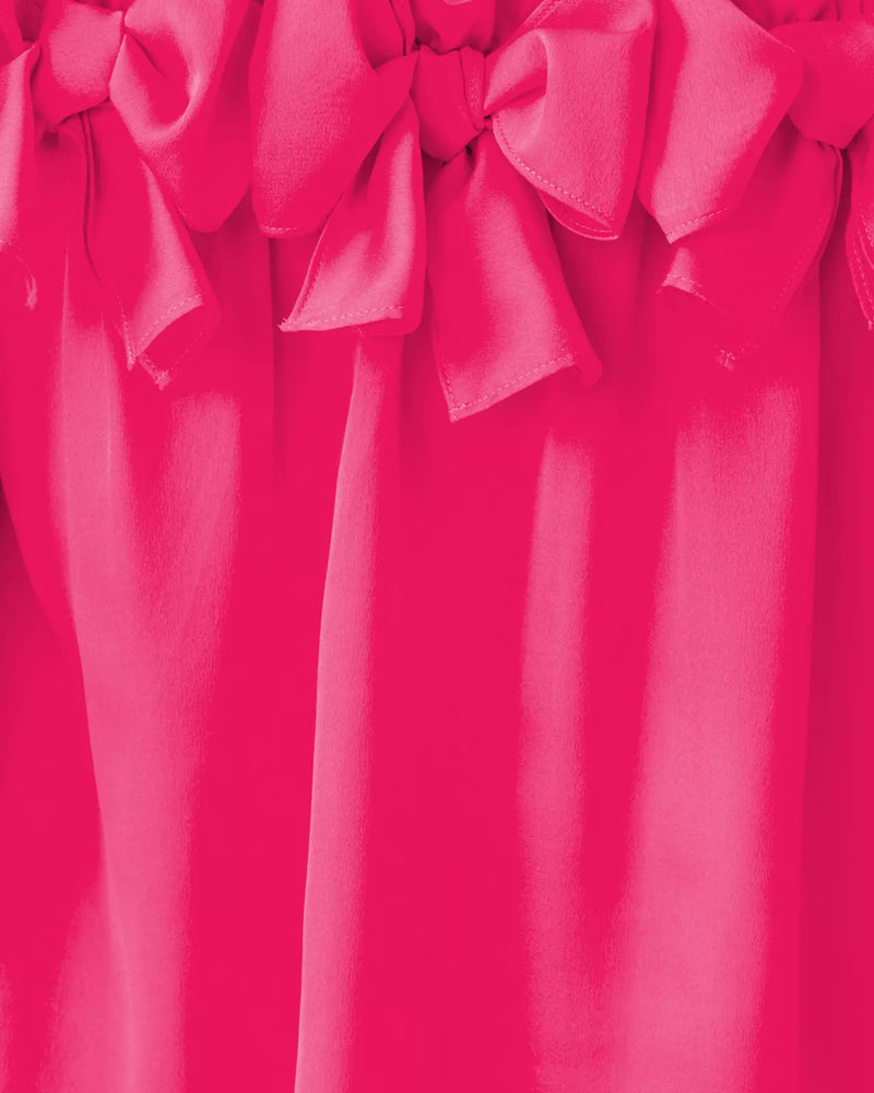 ANALEA OFF THE SHOULDER TOP SUN SHELL PINK