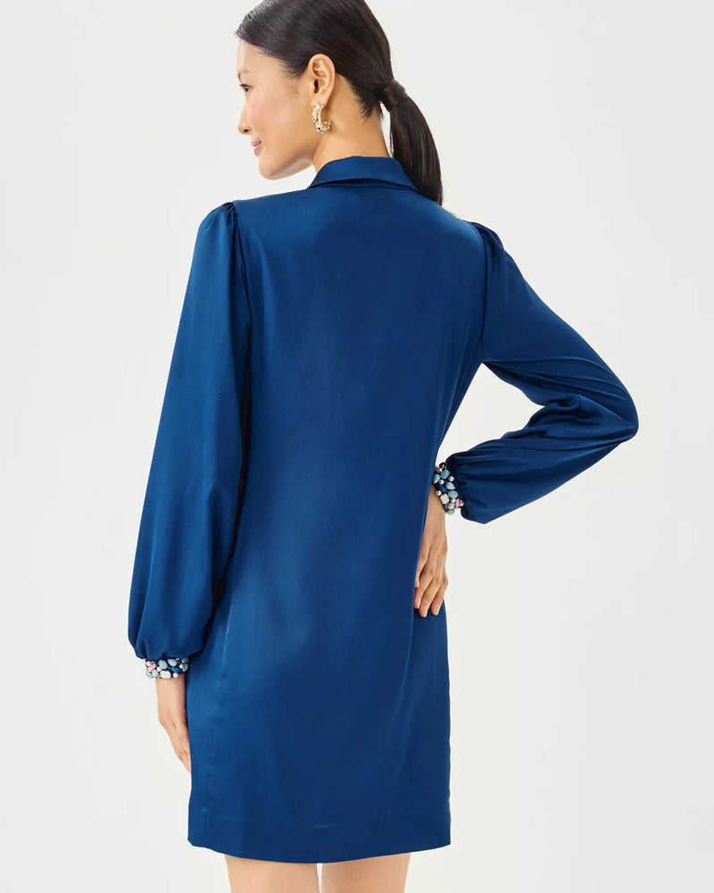 HARMONEE DRESS STARLIGHT NAVY