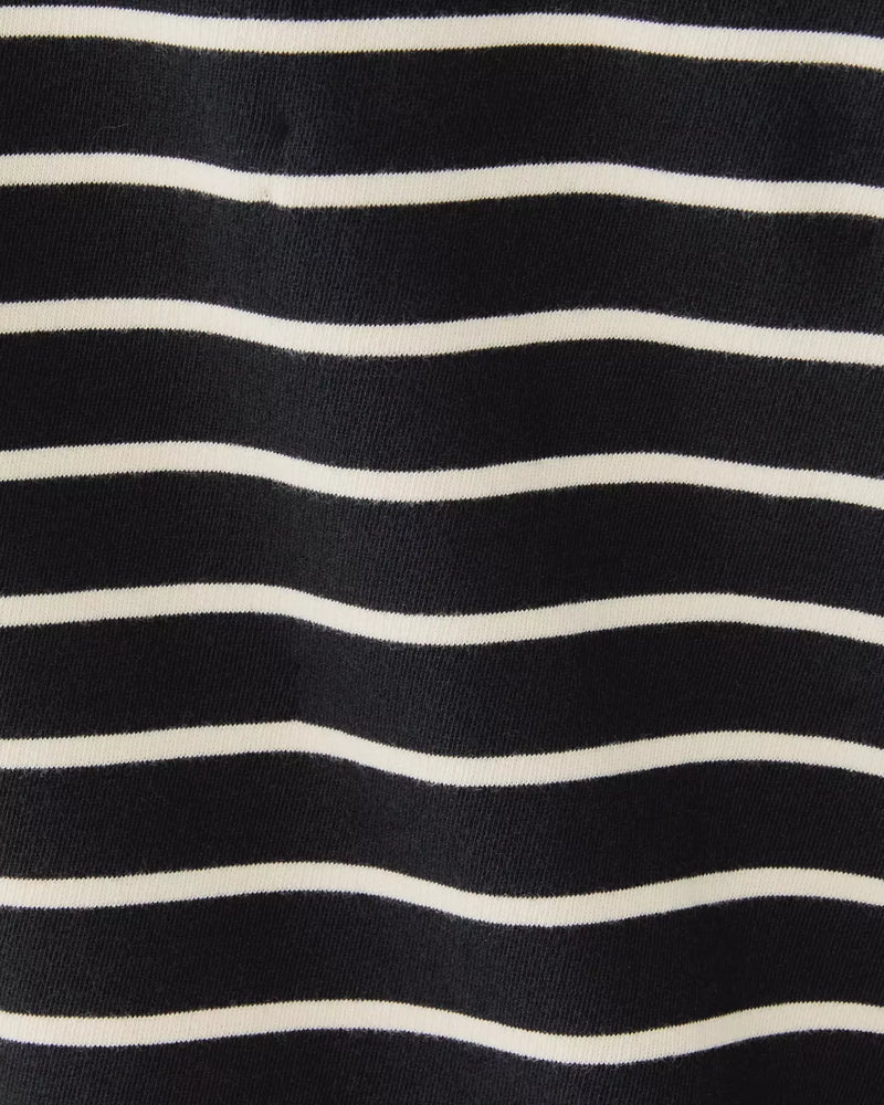 CORVAYA DRESS NOIR LEGACY STRIPE