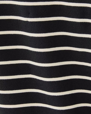 CORVAYA DRESS NOIR LEGACY STRIPE