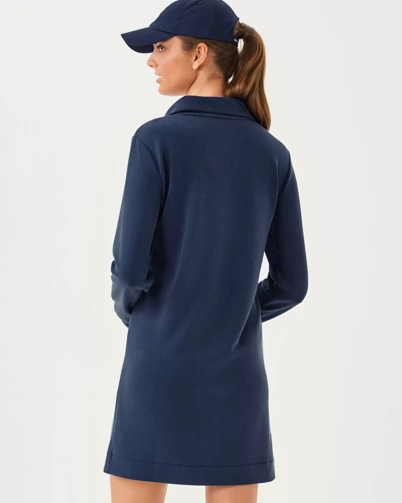 ELENI UPF 50+ DRESS LOW TIDE NAVY