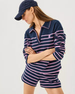 AUBRA SHORT LOW TIDE NAVY LEGACY STRIPE