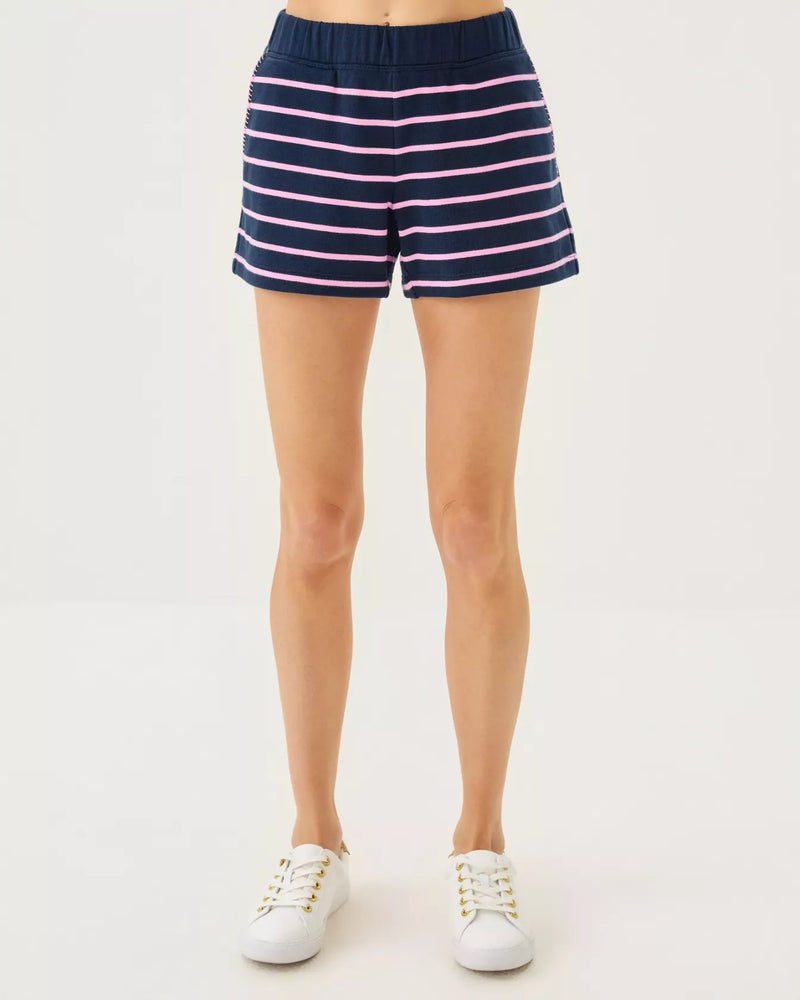 AUBRA SHORT LOW TIDE NAVY LEGACY STRIPE