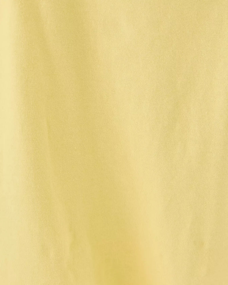 CLAIRMONT CROCHET TRIMMED TOP LIMONCELLO