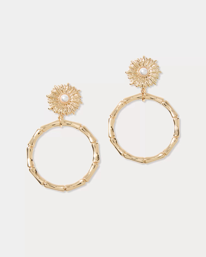 CANOPY COLONY EARRINGS GOLD METALLIC