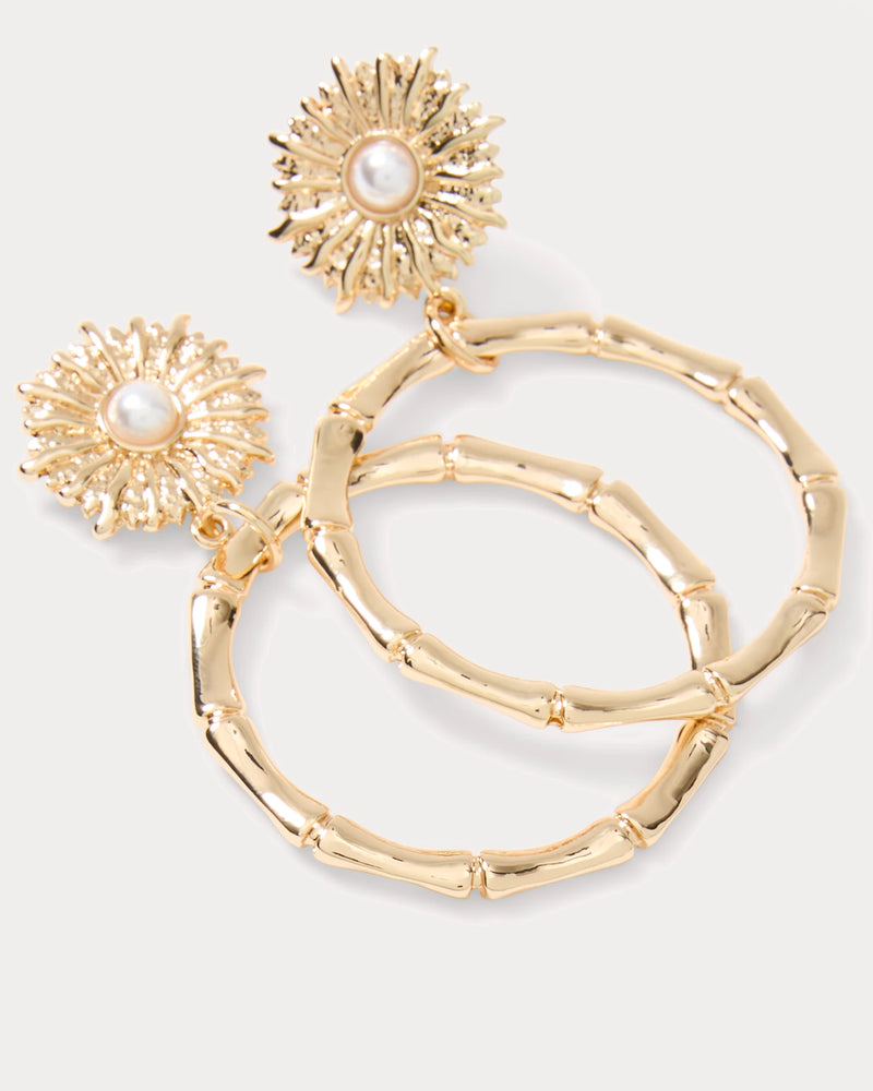 CANOPY COLONY EARRINGS GOLD METALLIC