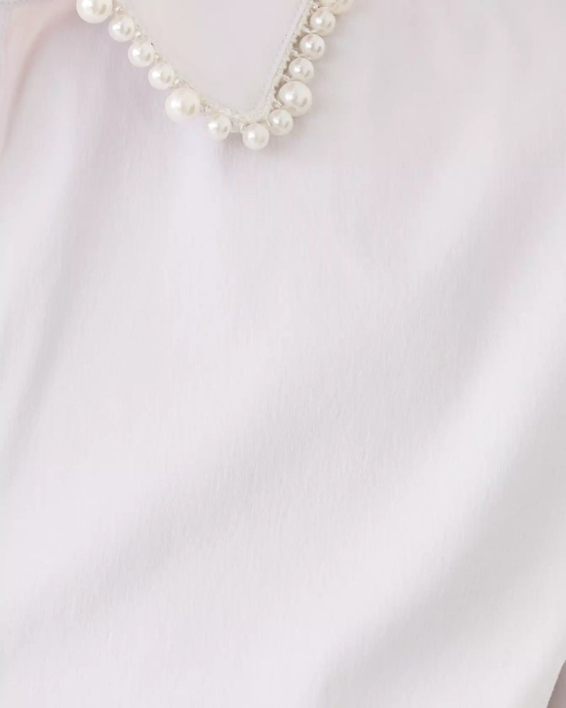 THE PEARL LILLY SHIRT RESORT WHITE