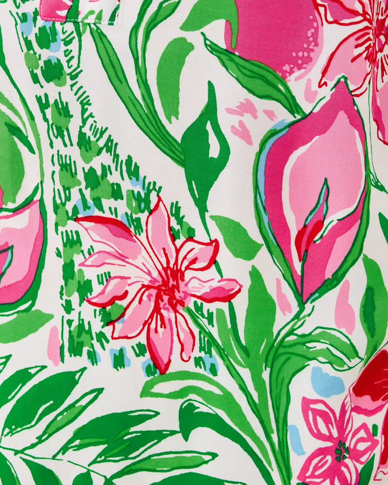 JAPHIA LONG SLEEVE TOP MULTI GLOWING GARDENS