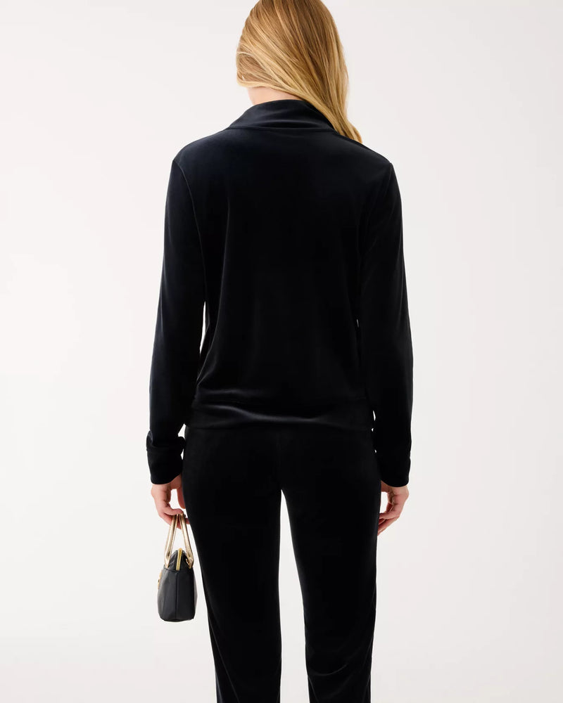 REGATE VELOUR JACKET NOIR