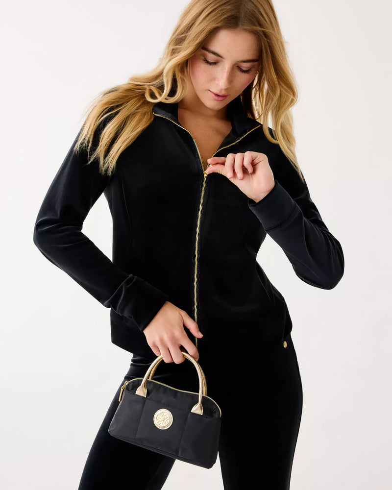 REGATE VELOUR JACKET NOIR