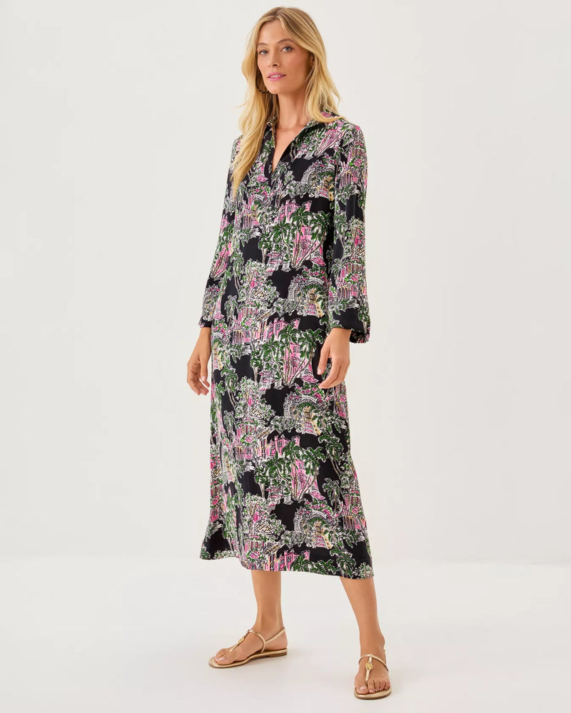 SIMONA DRESS ONYX PB ANNIVERSARY TOILE