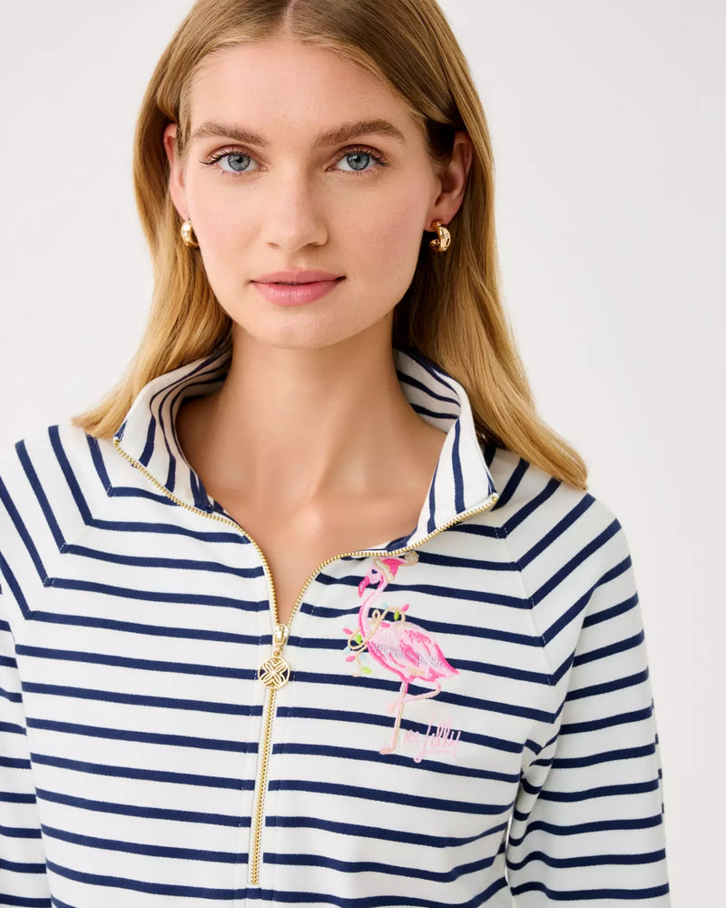 SKIPPER POPOVER MULTI HOLIDAY FLAMINGO GRAPHIC
