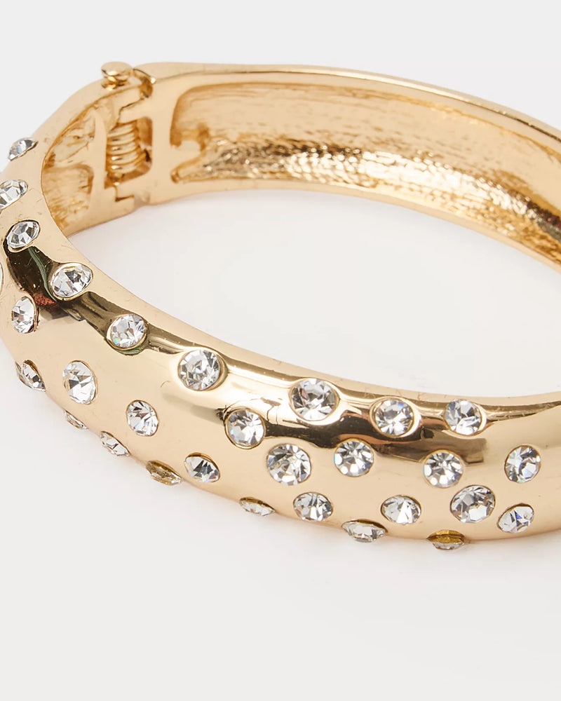 ALL DAHLED UP BRACELET GOLD METALLIC