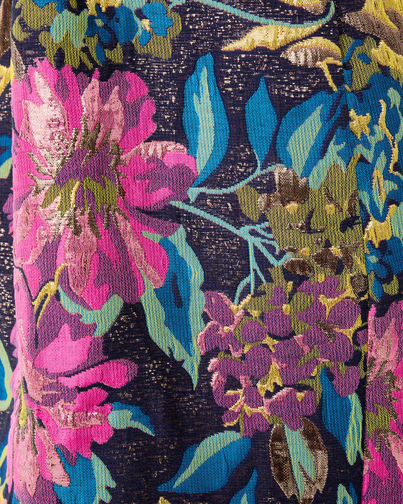 KELLIANA SHIFT MULTI CANOPY BLOOMS FLORAL JACQUARD