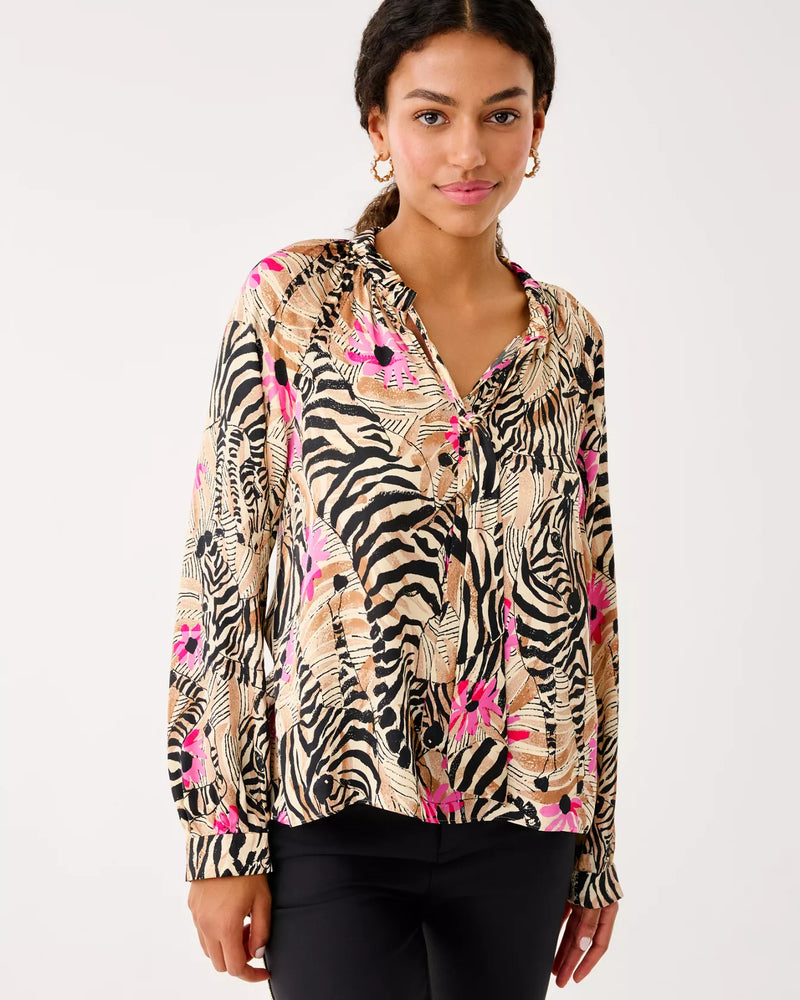 ALINTA LONG SLEEVE TOP RUTABAGA EL MOROCCO