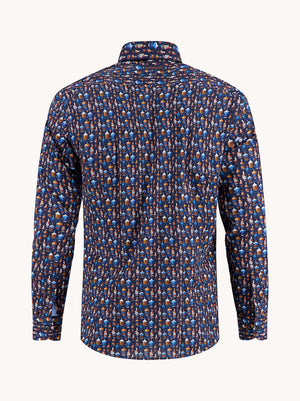 SHIRT BOTTLE NAVY