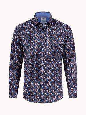 SHIRT BOTTLE NAVY