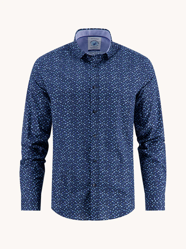 SHIRT ROUNDS NAVY