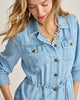 CHAMBRAY O'LEI UTILITY JACKET INDIGO WASH