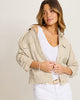 TWO PALMS SHIMMER JACKET NATURAL LINEN