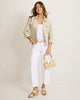 TWO PALMS SHIMMER JACKET NATURAL LINEN
