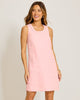 TWO PALMS PATCH POCKET DRESS SALMON