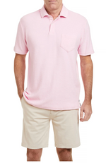 TERRY CLOTH POLO PINK