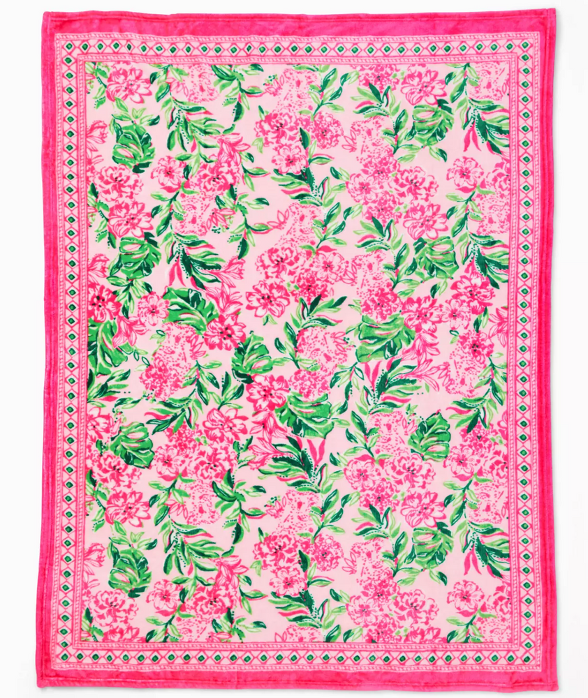 PARADISE ENGINEERED BLANKET CONCH SHELL PINK KOALA LA LA