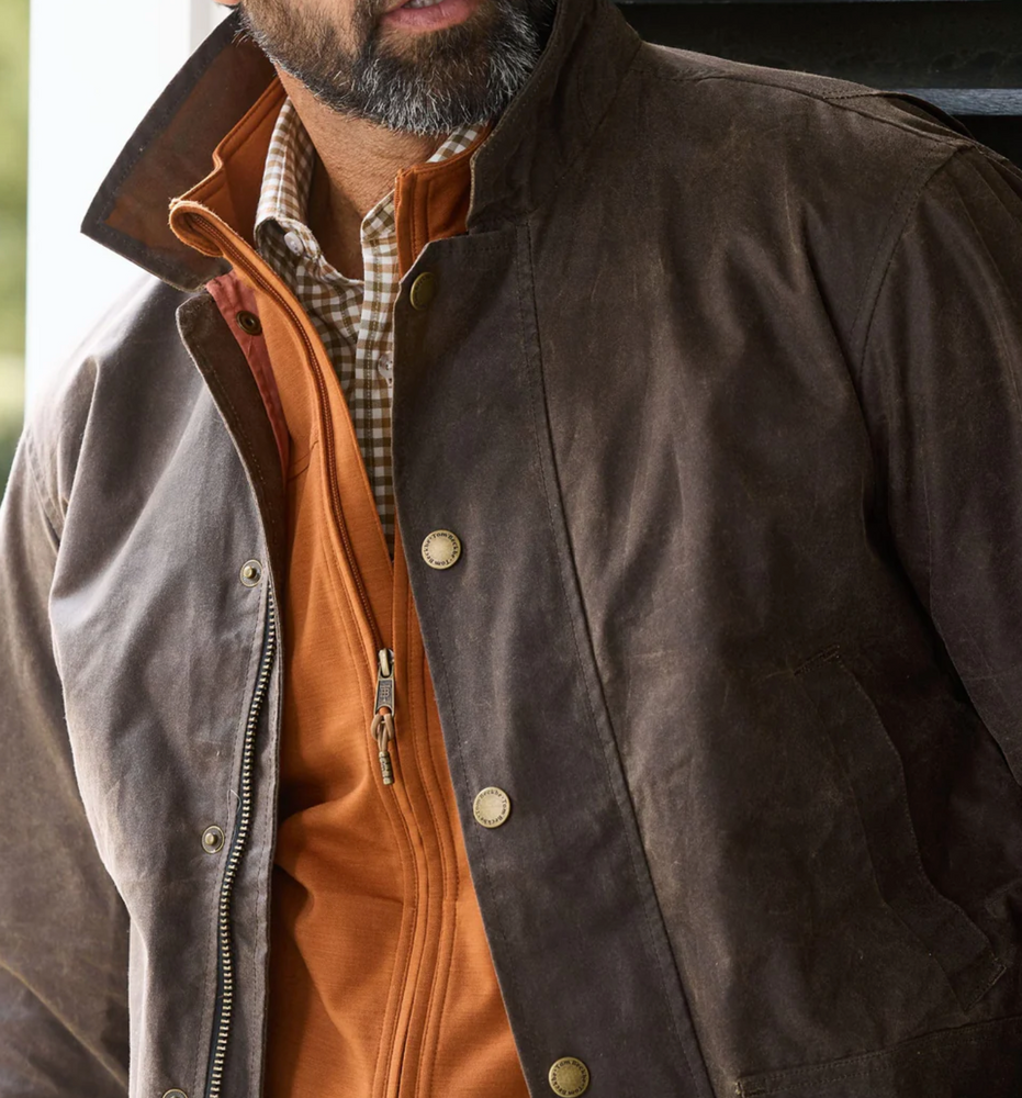 TUCKER FLEECE VEST CLAY