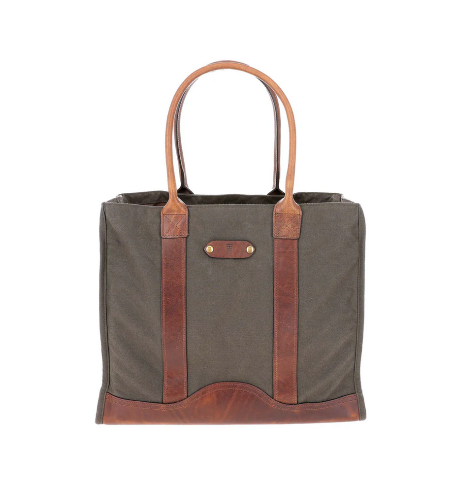 CANVAS CARYALL BAG BARK