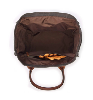 CANVAS CARYALL BAG BARK