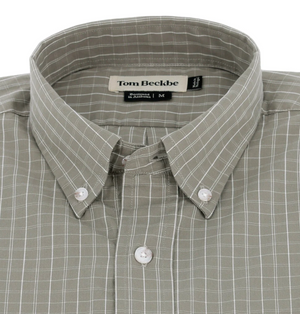 MONROE POPLIN SHIRT MOSS