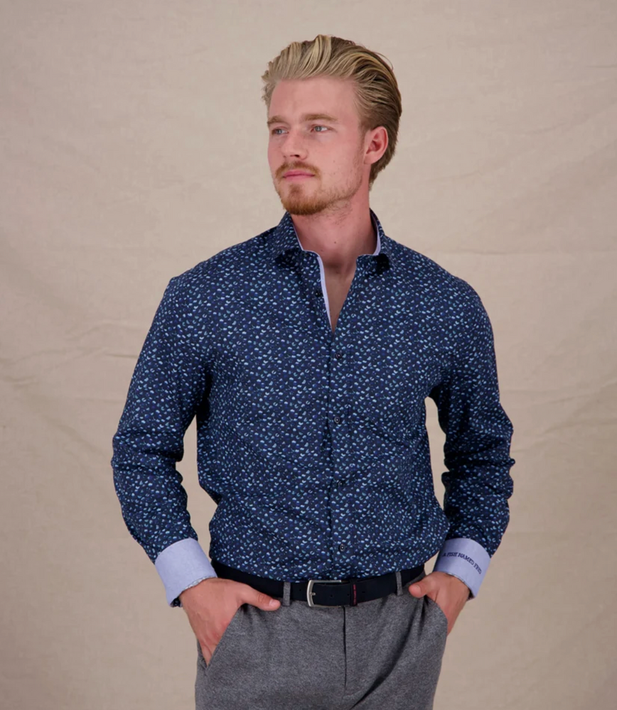 SHIRT ROUNDS NAVY
