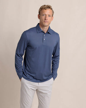 BELFAIR PERFORMANCE POLO LIGHT INDIGO