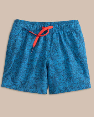 YOUTH DIVE IN SWIM TRUNK MEDITERRANEAN BLUE