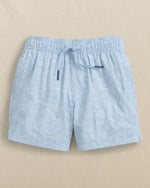 BOYS SWIM TRUNK CERULEAN SHARK BAIT